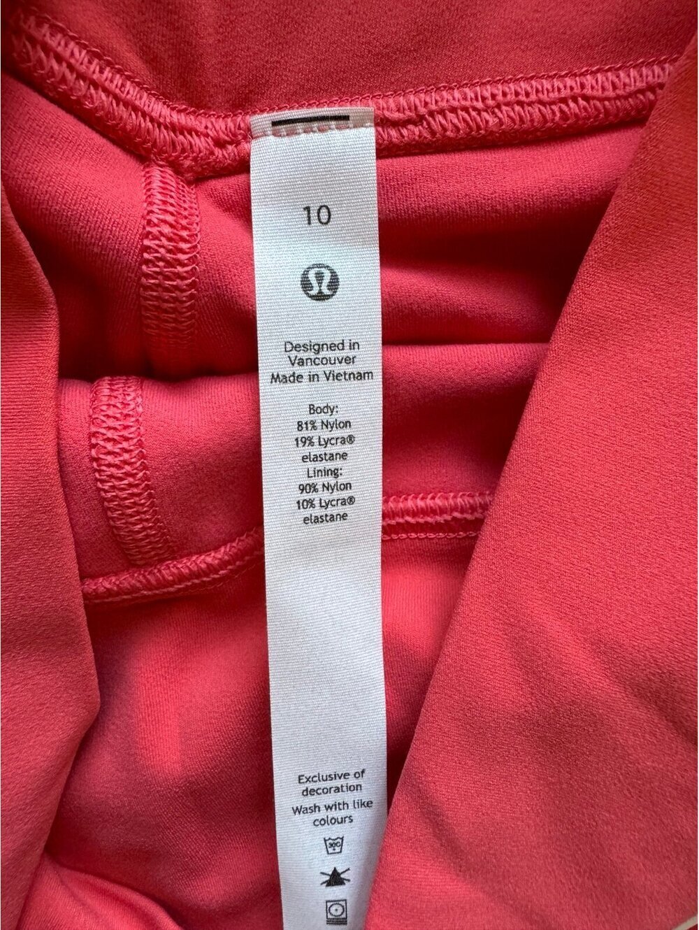 Lululemon Align With Pockets High Rise 25” Pale Raspberry Size 10 NWT - Picture 6 of 7